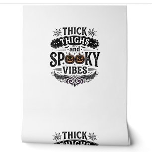 Papel Pintado Diseño de camiseta de Halloween Vibraciones espelu