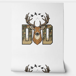 Papel Pintado Diseño de camiseta vectorial de camuflaje para caz