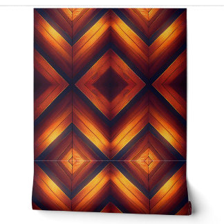 Papel Pintado Diseño de Chevron de madera brillante