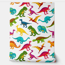 Diseño de dinosaurios coloridos