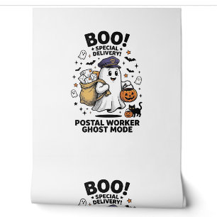 Papel Pintado Diseño de entrega de Halloween en modo fantasma pa
