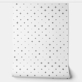 Papel Pintado Diseño de estrellas de cuatro puntos