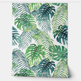 Papel Pintado Diseño de follaje tropical