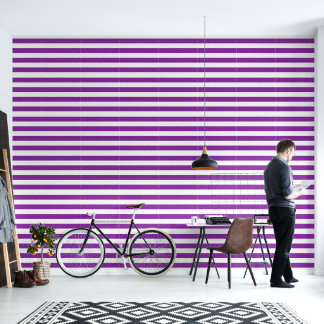 Papel Pintado Diseño de franjas moradas