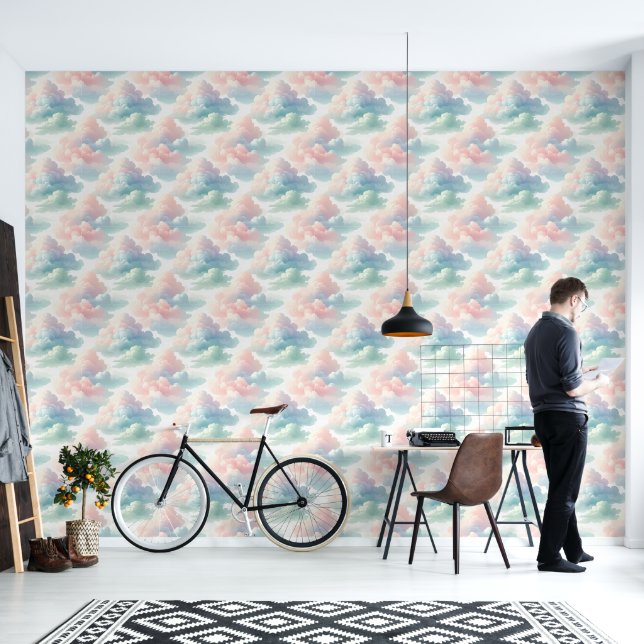 Papel Pintado Diseño de habitación pacífica (Sala de estar)