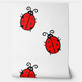 Papel Pintado Diseño de Ladybugs