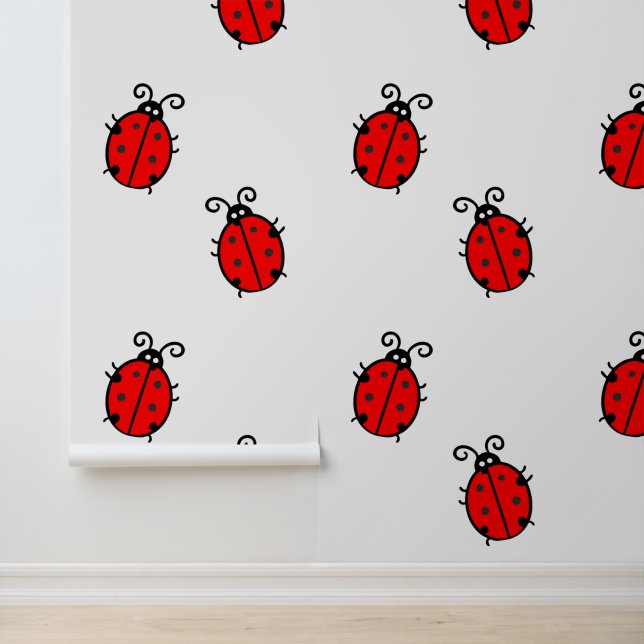 Papel Pintado Diseño de Ladybugs (Solicitud)