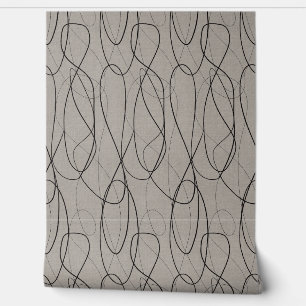 Papel Pintado Diseño de líneas modernas de fondo de escritorio d