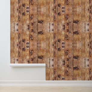 Papel Pintado Diseño de madera antigua vintage - Madera rústica