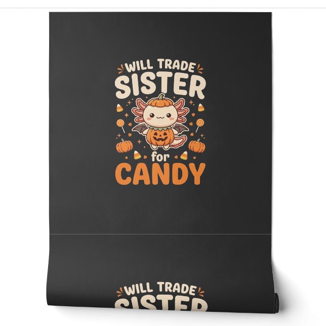 Papel Pintado Diseño de vector de intercambio de dulces de Axolo (Desenrollar)