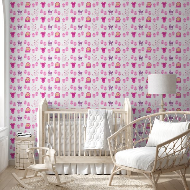 Papel Pintado Diseño delgado de habitaciones para niños (Niños)