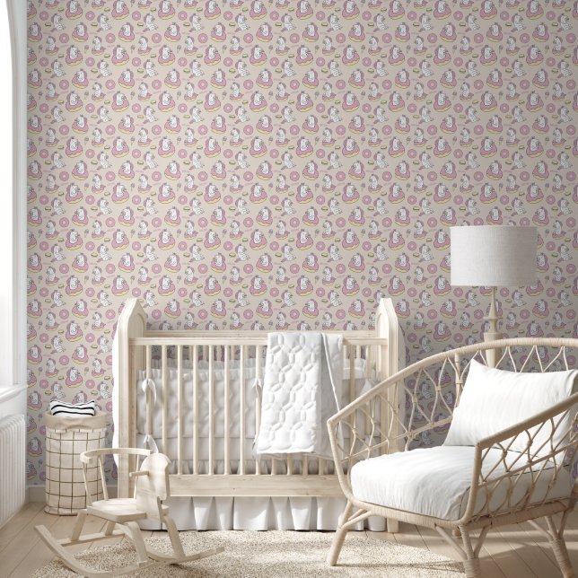 Papel Pintado Diseño delgado de habitaciones para niños (Niños)