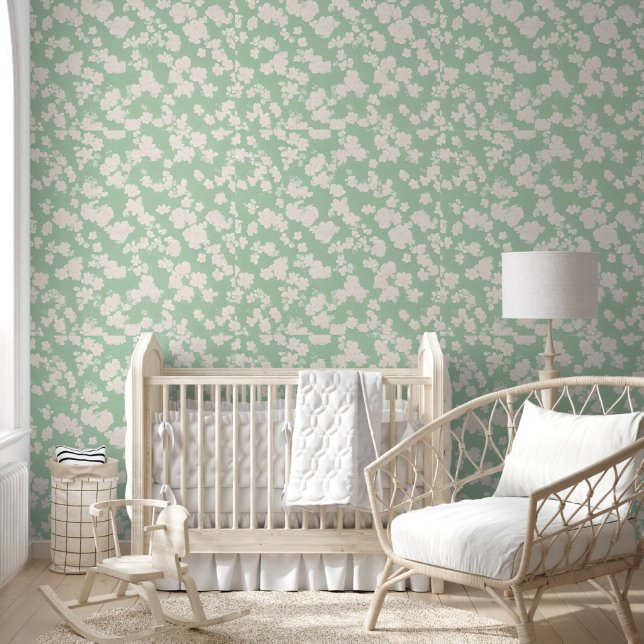 Papel Pintado Diseño floral contemporáneo (Niños)