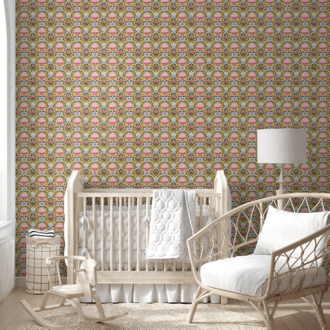 Papel Pintado - Diseño Floral de William Morris (Niños)