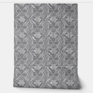 Papel Pintado Diseño geométrico gris