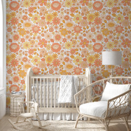 Papel Pintado Diseños Florales Personalizados Elegantes para la 