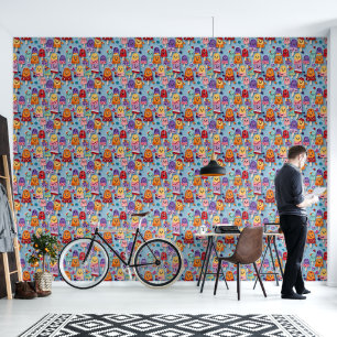 Papel Pintado Diversión helada y juguetona I