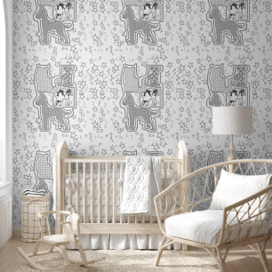 Papel Pintado Dog Cats Stars