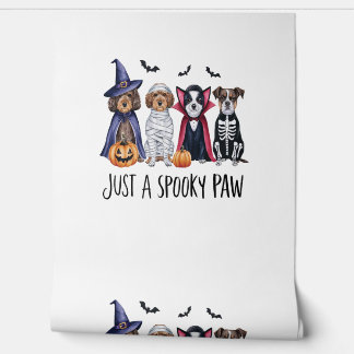 Papel Pintado Dog Halloween Just a Spooky Paw