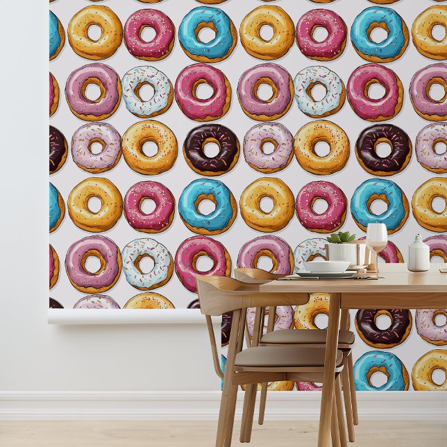 Papel Pintado Donuts coloridos (Subido por el creador)