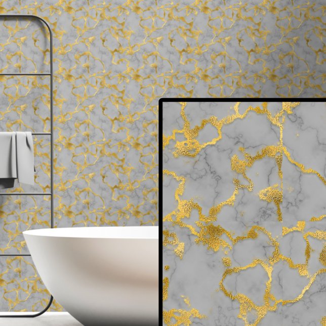 Papel Pintado Dorado gris medio dorado (Subido por el creador)
