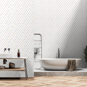 Papel Pintado Dots de Polka de la acuarela Boho