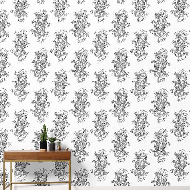 Papel Pintado Dragon Chinese Style (Pasillo)