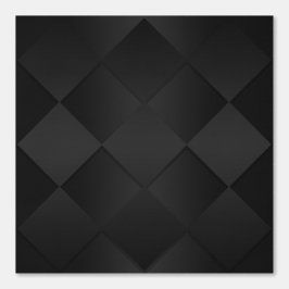 Papel Pintado Dramático diamante negro 3D