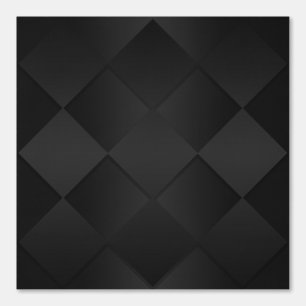 Papel Pintado Dramático diamante negro 3D