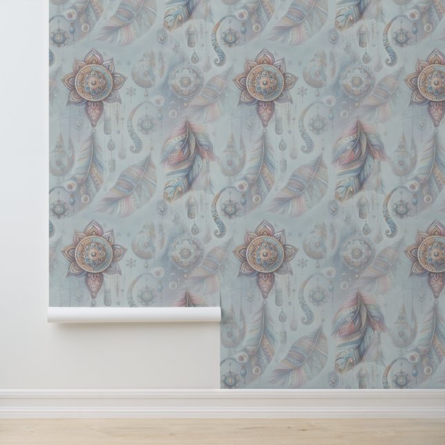 Papel Pintado Dreamcaters en un tema bohemio (Solicitud)