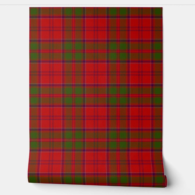 Papel Pintado Drummond Tartan Plaid Scottish Clan (Desenrollar)