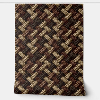 Papel Pintado Earthtone Braided Crochet Pattern