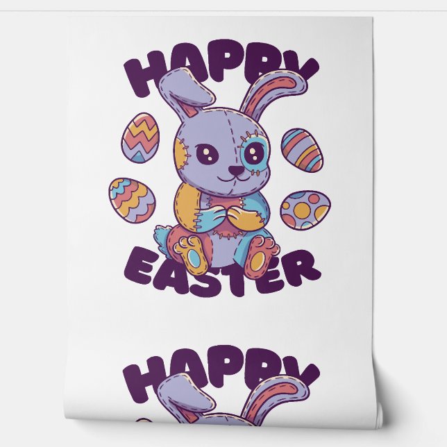 Papel Pintado Easter Bunny Eggstravaganza (Desenrollar)