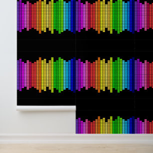 Papel Pintado Ecualizador de audio de música