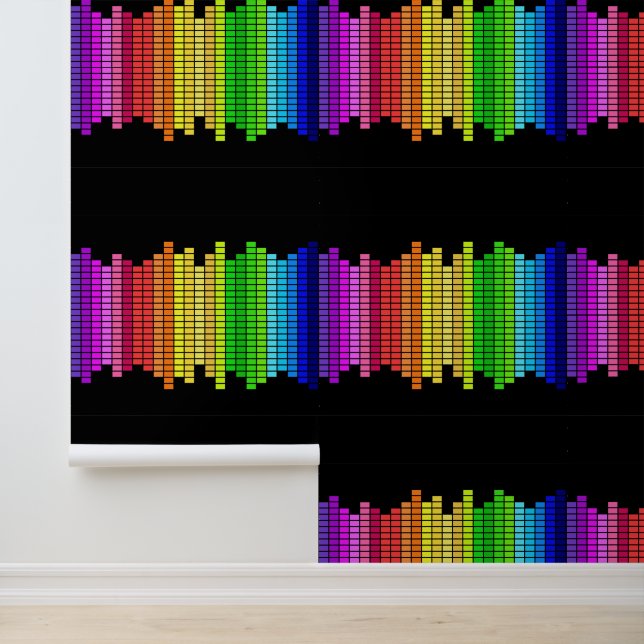 Papel Pintado Ecualizador de audio de música (Solicitud)