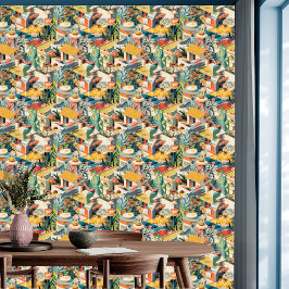 Papel Pintado Edificios, Florales, Paisaje Foliage Peel & Stick