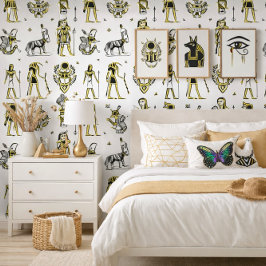 Papel Pintado Egyptian Mythology Pharaoh Anubis Inspired Ancient