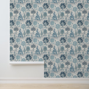 Papel Pintado El maravilloso paisaje de los castillos de inviern