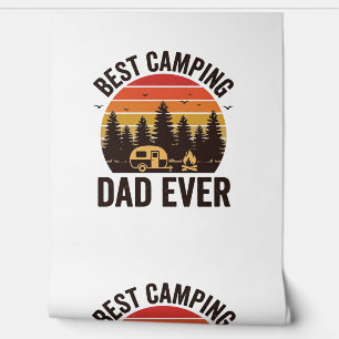 Papel Pintado El mejor papá de camping de todos los tiempos Dise