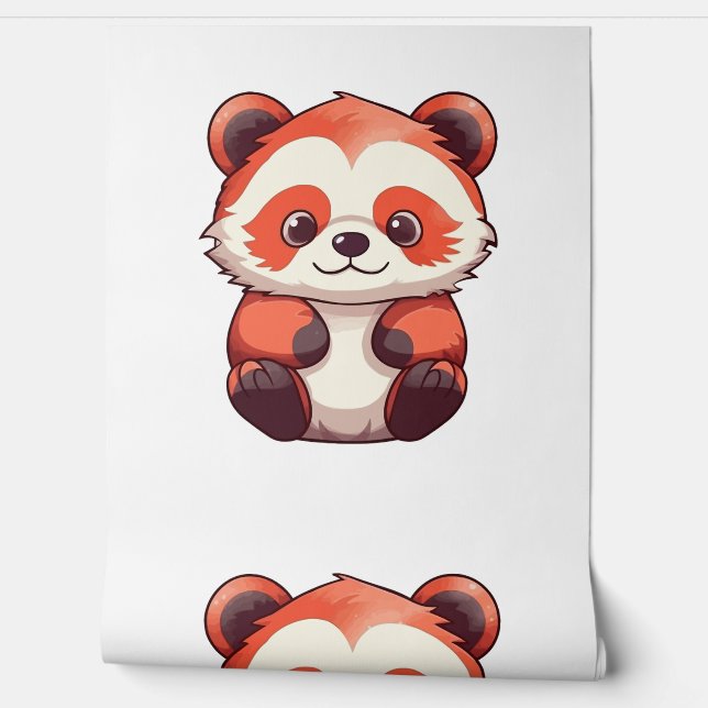 Papel Pintado El Panda Rojo (Desenrollar)
