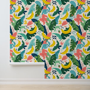 Papel Pintado El paraíso bananero: Un deslumbramiento tropical