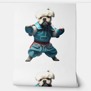 Papel Pintado El perro sabe que Karate se transformó