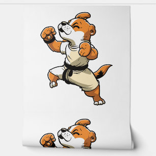 Papel Pintado El perro sabe que Karate se transformó