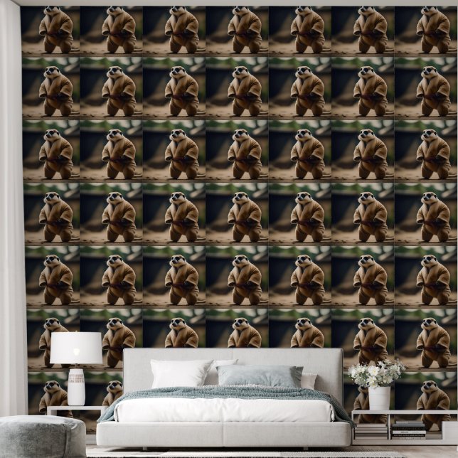 Papel Pintado El Poderoso Meerkat: La Muerte Del Sumo, (Dormitorio)