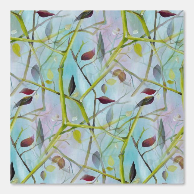 Papel Pintado El reino de la oligarquía en tonos verdes (Anverso)