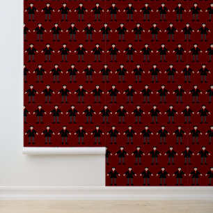 Papel Pintado El vampiro de Halloween estampado