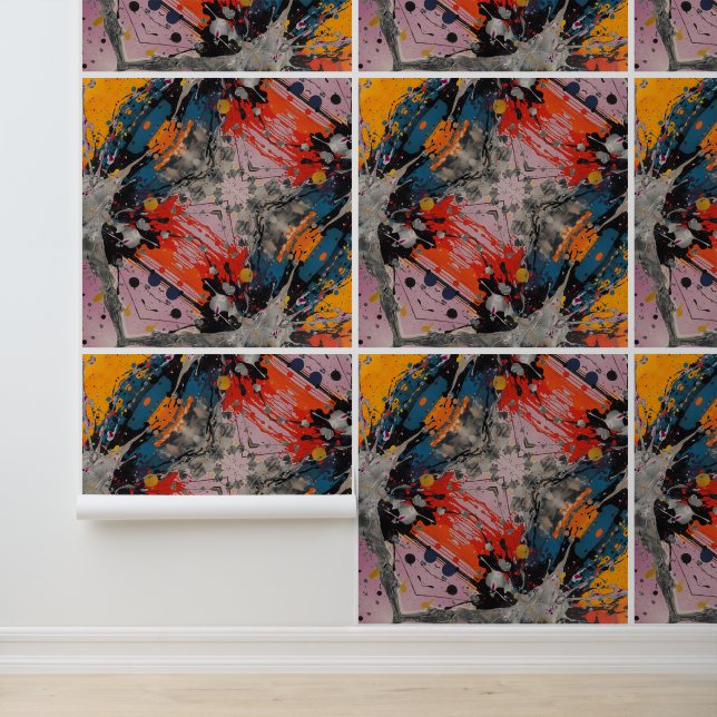 Papel Pintado Electric Fusion Burst (Solicitud)