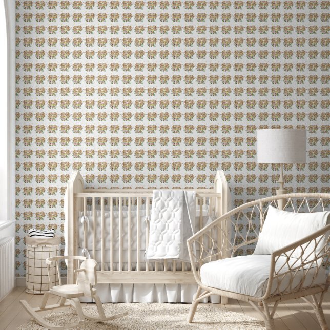 Papel Pintado Elefante Lindo (Niños)