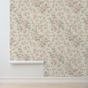 Papel Pintado Elegancia del Jardín Verde