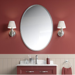 Papel Pintado Elegancia Rosa turbia oscura - Rosa - Clásico mode